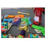 Water balloons, squirt guns, and mo...
