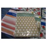 9 Table cloths...