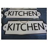 Kitchen and Pantry Signs...