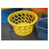 Plastic tubs and baskets...