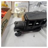 Lot of Tootsie Toys, Cast Iron Antique Car, Misc