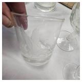 Lot of Michelob Goblets and Pitcher