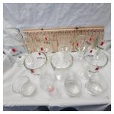 Lot of Michelob Goblets and Pitcher