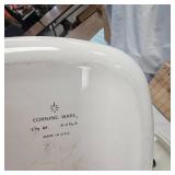 Lot of 2 Corningware Casserole Dishes, Michelob Light Glass and Schell