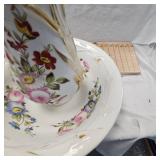 Porcelain Wash Set with Pitcher and Basin