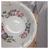 Porcelain Wash Set with Pitcher and Basin
