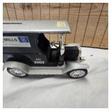Lot of 2 Delivery Truck Coin Banks with advertising