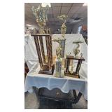 Pair of Racing Trophies as Pictured
