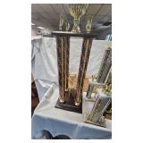 Pair of Racing Trophies as Pictured