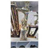 Pair of Racing Trophies as Pictured