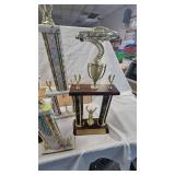 Pair of Racing Trophies as Pictured