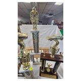 Pair of Racing Trophies as Pictured