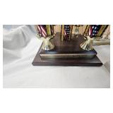 Pair of Racing Trophies as Pictured
