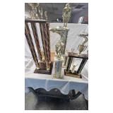 Pair of Racing Trophies as Pictured