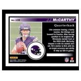 2024 Panini Zenith - Rookies J.J. McCarthy #135 (RC)