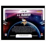 2024 Panini Absolute - Star Gazing J.J. McCarthy #SG-JMY (RC)