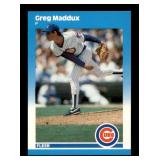 1987 Fleer Update - Greg Maddux #U-68 Rookie Card