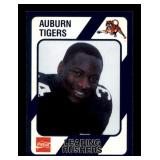 Bo Jackson Auburn Tigers College Card Leading Rushers Coca Cola College Card