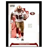 2006 Playoff NFL Playoffs - Rookie Vernon Davis #84 (RC)