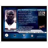 NFL Titanium Rookie Card Chad Johnson (Ochocinco)