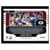 2019 Panini Absolute - Red Zone Aaron Rodgers #18 Spectrum Red /100