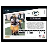 2019 Panini Unparalleled Dexter Williams #291 Serial #