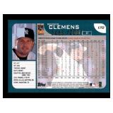 2001 Topps - Roger Clemens #170 Serial #