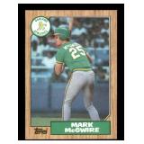 1987 Topps - Mark McGwire #366 Rookie Card