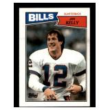 1987 Topps Jim Kelley Rookie Card
