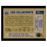 1982 Topps - Cris Collinsworth #44 (RC) Rookie Card