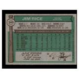 1976 Topps - Jim Rice #340 Rookie Card