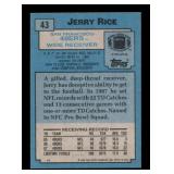 1988 Topps - Jerry Rice #43