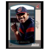 2000 Bowman CC Sabbathia Rookie Card
