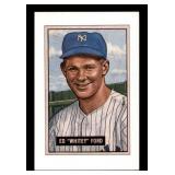 Bowman Whitey Ford Redemption Card Promo
