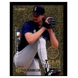 1995 Fleer - Team Leaders Ken Griffey Jr, Randy Johnson #12