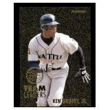 1995 Fleer - Team Leaders Ken Griffey Jr, Randy Johnson #12