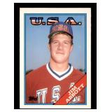 1988 Topps Jim Abbott Team USA Rookie Card
