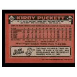 1986 Topps - Kirby Puckett #329 2nd Year Card