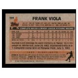 1983 Topps - Frank Viola #586 Rookie Card