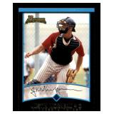 Bowman Rookie Card Justin Morneau (Wearing Catchers Gear)