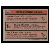 Juan Berenguer Rookie Card Minnesota Twins Legend