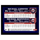 Topps Michael Cuddyer Rookie Card Minnesota Twins