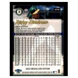 1998 Ultra - Rickey Henderson #431G Gold Medallion Edition