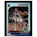 2019-20 Panini Jordan Poole Rookie Card Refractor Mojo