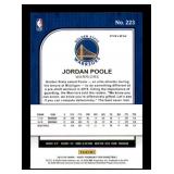 2019-20 Panini Jordan Poole Rookie Card Refractor Mojo