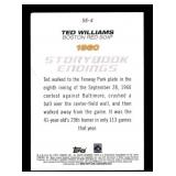 2018 Topps Update Series - Storybook Endings Ted Williams #SE-4