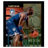1995-96 Fleer - Kevin Garnett #335 (RC) Rookie Card Timberwolves Legend