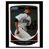 Bowman Chrome Carlos Correa Rookie Card