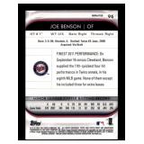 2012 Topps Finest - Joe Benson #96 Refractor (RC) Rookie Card