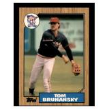 1987 Topps Tom Brunansky #776 Rare Topps Tiffany Version